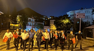Arapgir’de 15 Temmuz’un 10. Yılında Anma Programı Ve Demokrasi Nöbeti Düzenlendi
