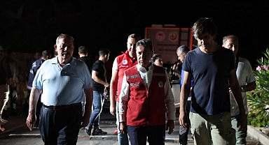 Büyükşehir Tüm İmkânlarıyla Yangın Sahasında