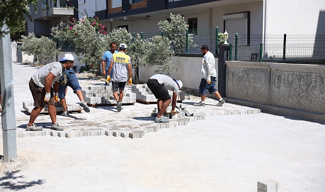 Didim Belediyesi’nden Efeler Mahallesi’nde Ulaşımı Güçlendiren Çalışma