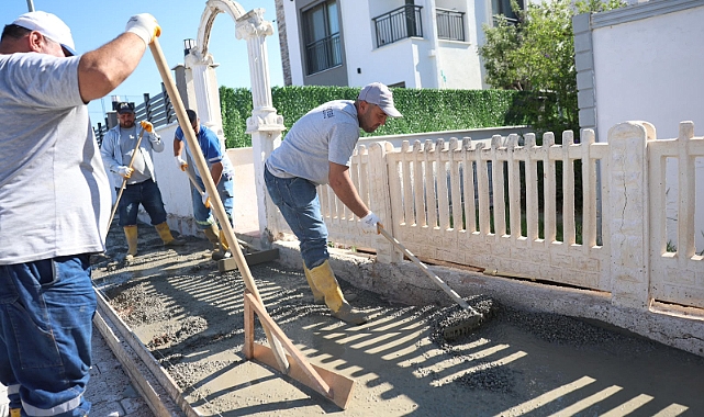 Didim Belediyesi'nin Yeni Beton Mikseri Görev Başında