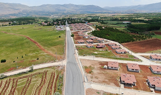 Doğanşehir Yolkoru ’Da Tozlu Yol Tarihe Karıştı