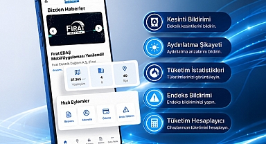 Fırat EDAŞ Mobil Uygulaması Yenilendi