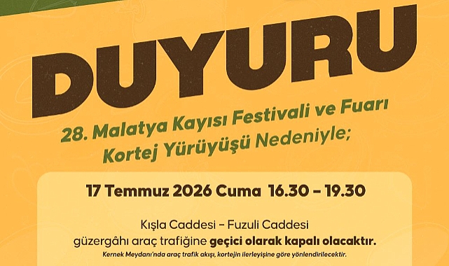 Kışla Ve Fuzuli Caddeleri Geçici Olarak Trafiğe Kapalı Olacak