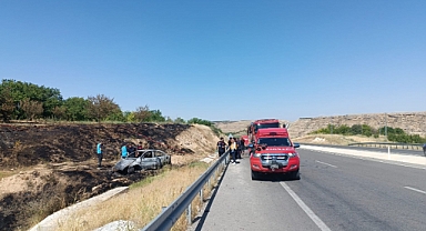 Malatya'da Feci Araç Yangını: 1 Kişi Hayatını Kaybetti, 1 Yaralı