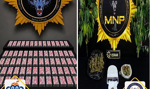 Malatya'da Narkotik Operasyonu: 7 Zehir Taciri Tutuklandı