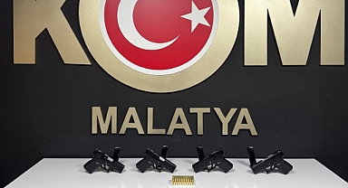 Malatya'da Ruhsatsız Silah Operasyonu