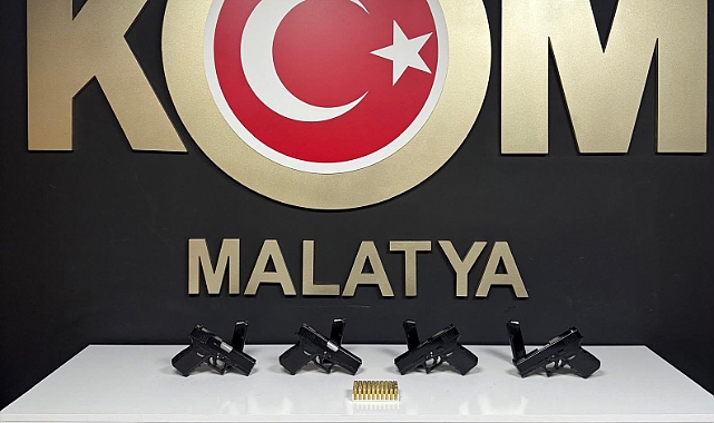 Malatya'da Ruhsatsız Silah Operasyonu